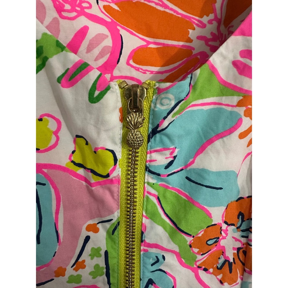 Lilly Pulitzer for Target 20th Anniversary Floral Print Sleeveless‎ Dress Size 2 - Picture 4 of 12